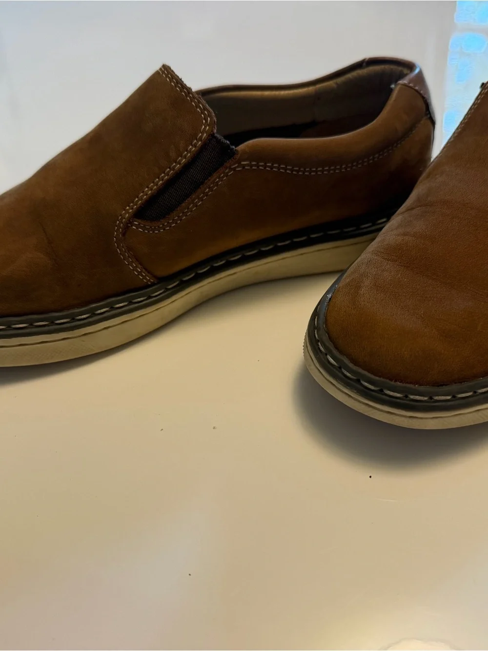 Johnston & Murphy smooth brown